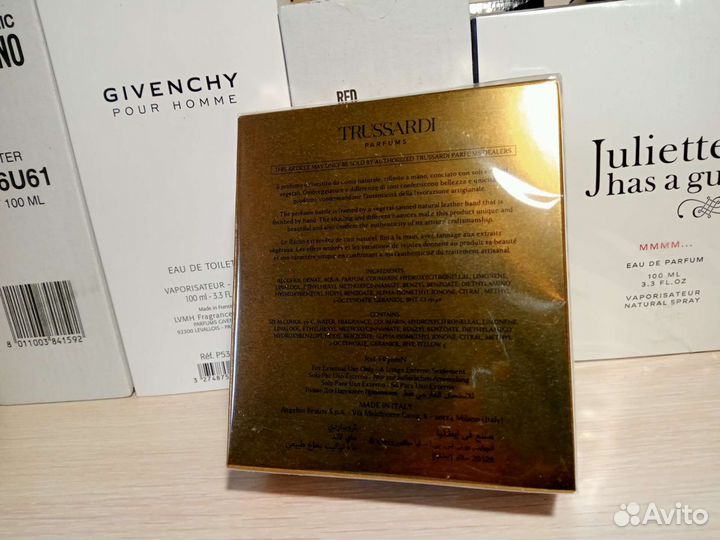 Trussardi my land edp 50ml труссарди lot*T528