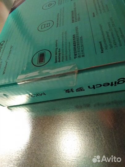 Новое Клавиатура+ беспроводная мышь Logitech MK245