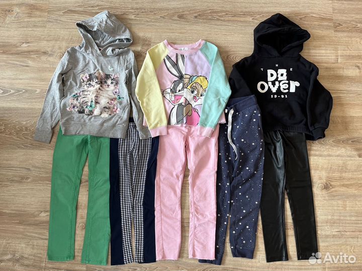 Вещи пакетом на девочку 122/128