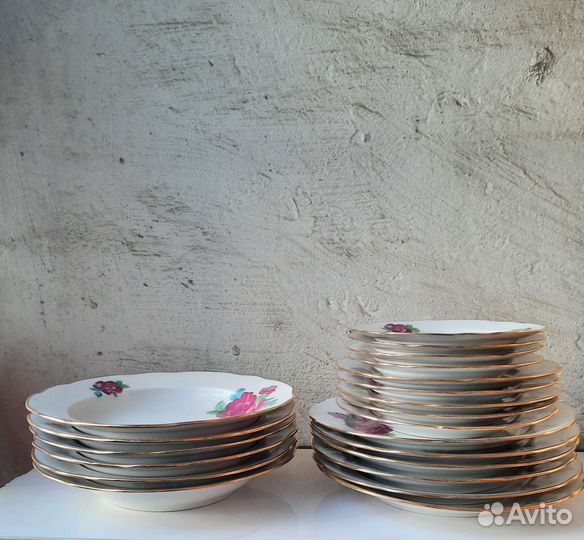 Столовый сервиз Дулево 1976г