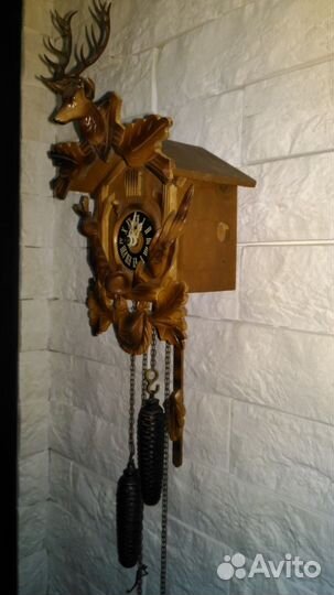 Старые настенные часы черный лес часы с кукушкой