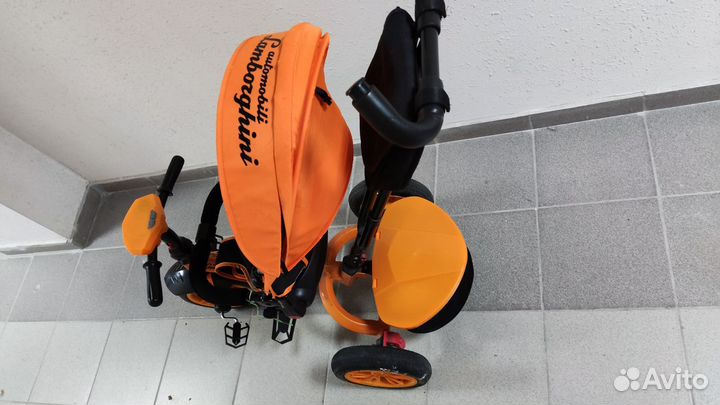 Велосипед трехколесный lamborghini