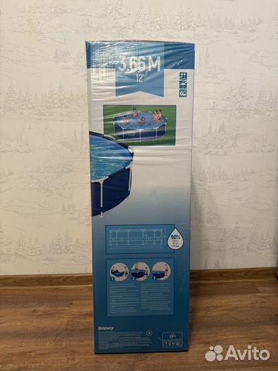 Каркасный бассейн Новый 366*76 с фильтром