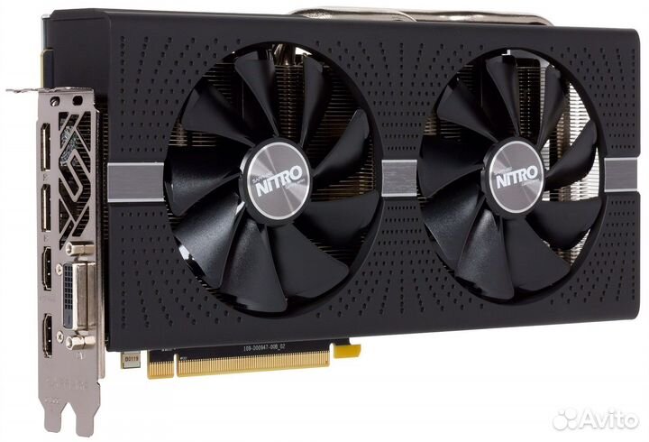 Видеокарта sapphire rx 570 8gb nitro+