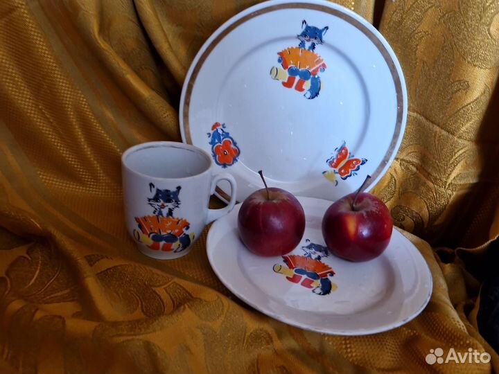 Фароровая посуда