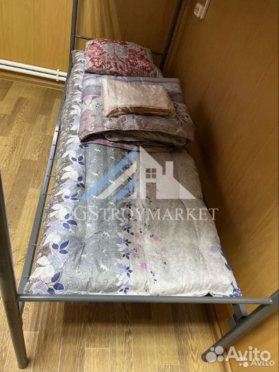 Кровати двухъярусные металлические