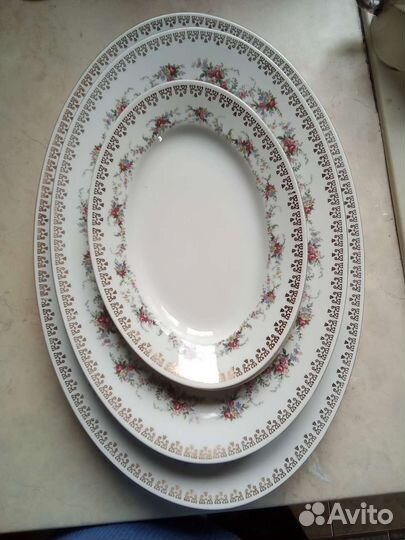 Супница и блюда сервировочнын