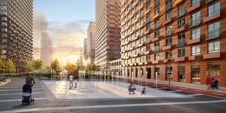 Квартира-студия, 21,9 м², 6/33 эт.