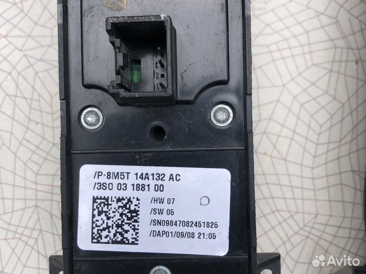 Блок кнопок стеклоподьемников ford focus 2