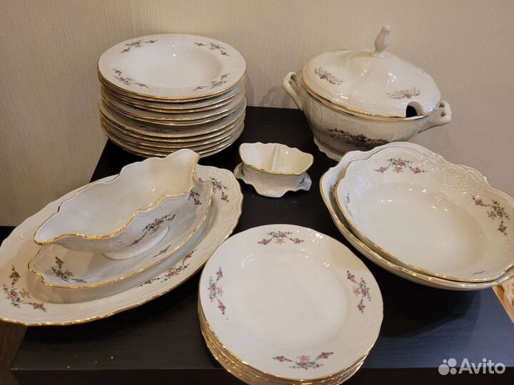 Столовый сервиз Бернадотт. Чехословакия