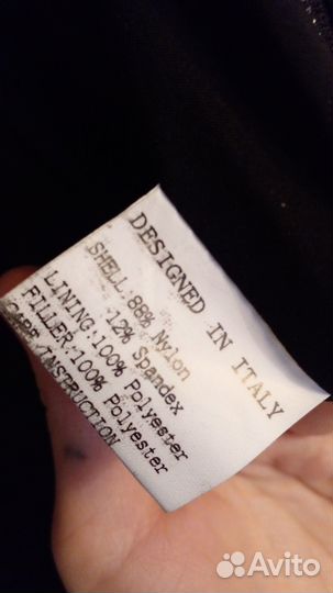 Полупальто женское черное матовое 52 размер