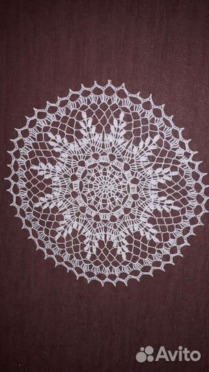 Салфетки вязаные крючком