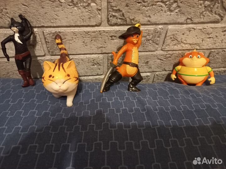 Игрушки на руку, Лунтик, котики, машинки