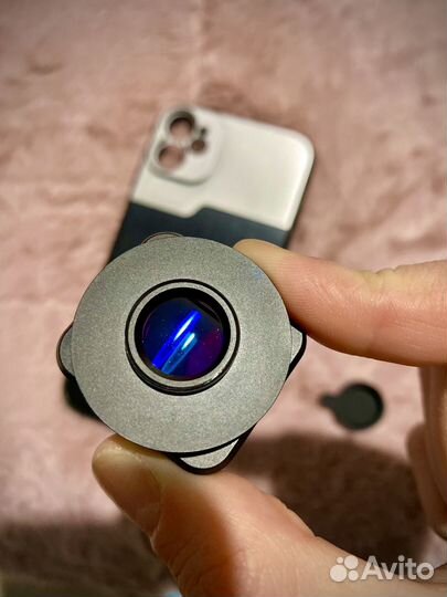 Анамарфотный и портретный объективы на телефон
