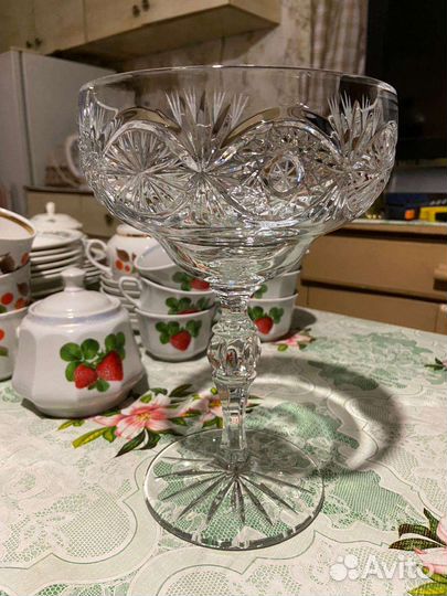 Хрустальная посуда СССР