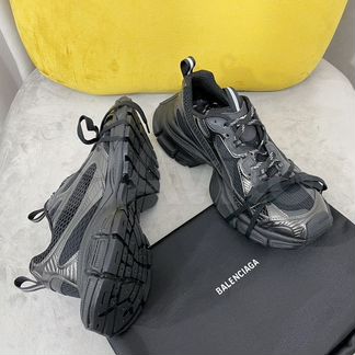 Balenciaga 3xl black reflective