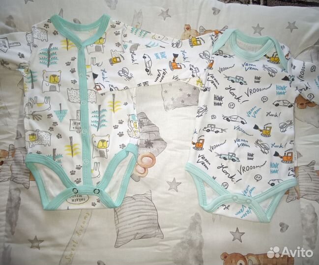 Боди для новорождённого мальчика