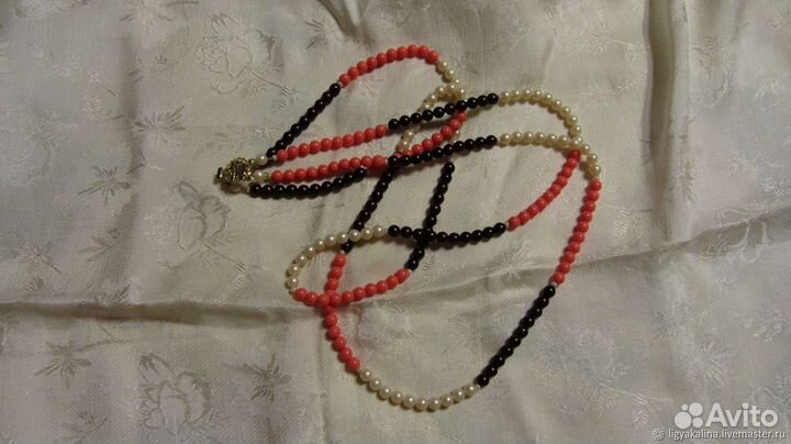 Бусы чешские времен СССР