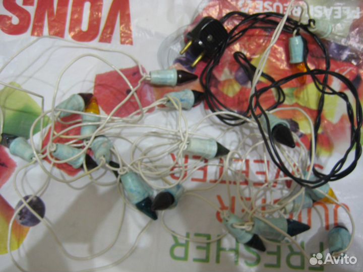 Гирлянда на елку СССР