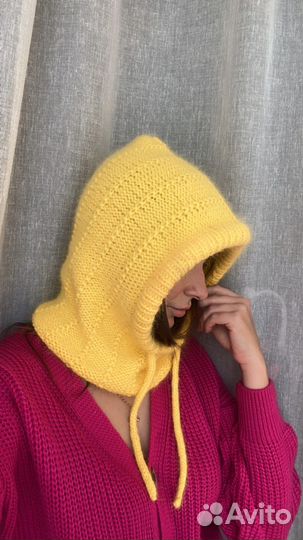 Капор из пуха норки