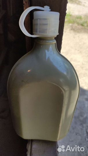 Фляжка алюминиевая