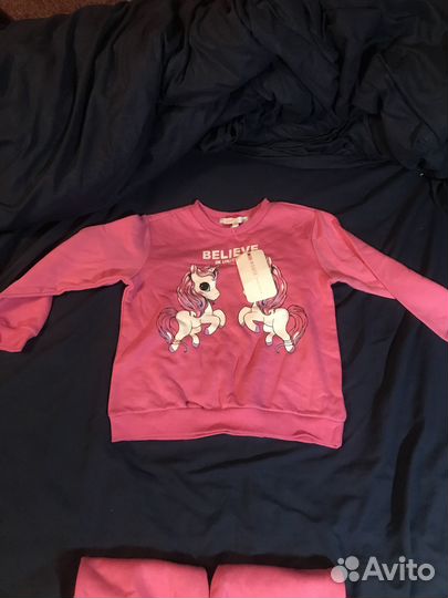 Спортивный костюм для девочки 122 128