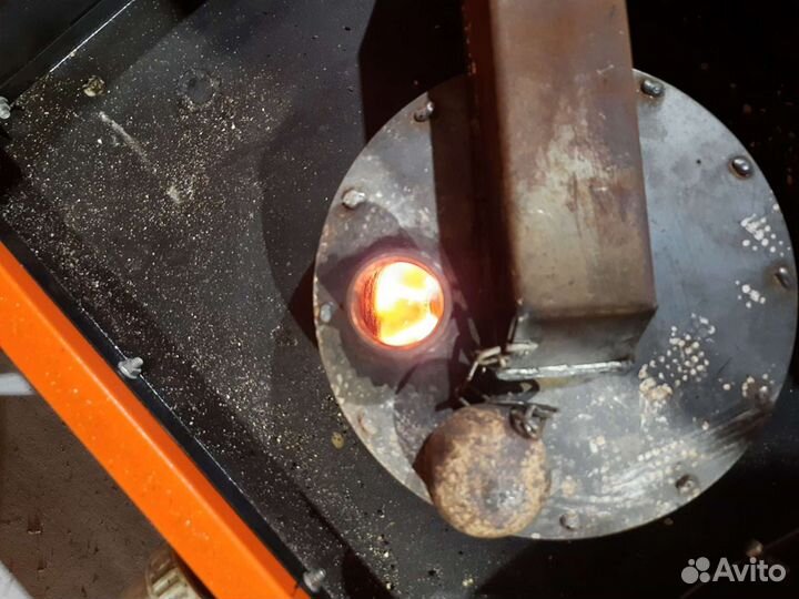 Печка на отработке с водяным контуром