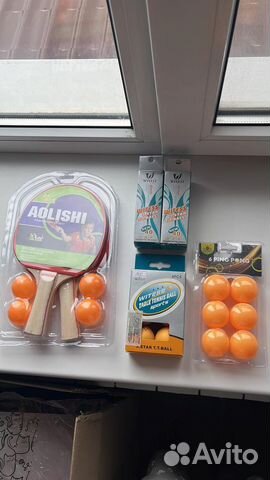Набор для настольного тенниса ракетки с шариками