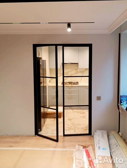 Раздвижные двери лофт