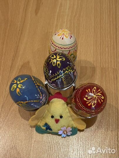 Яйцо пасхальное деревянное