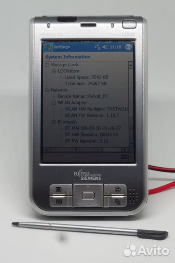 Кпк Fujitsu Siemens Pocket Loox PL718MD