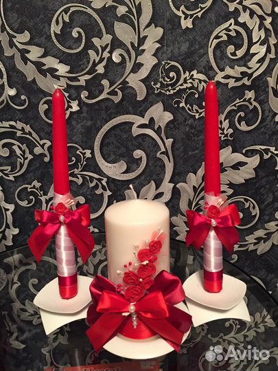 Свечи для президиума молодых