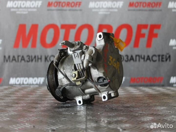 Компрессор кондиционера Toyota Mark X GRX120 А356