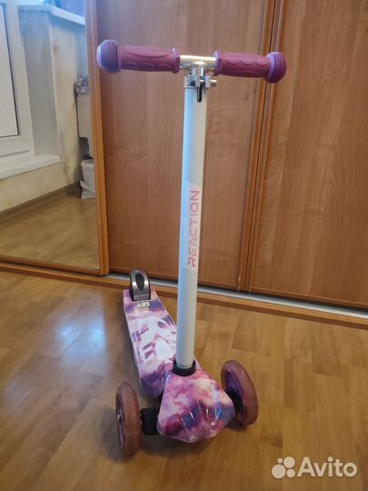 Самокат детский трехколесный бу