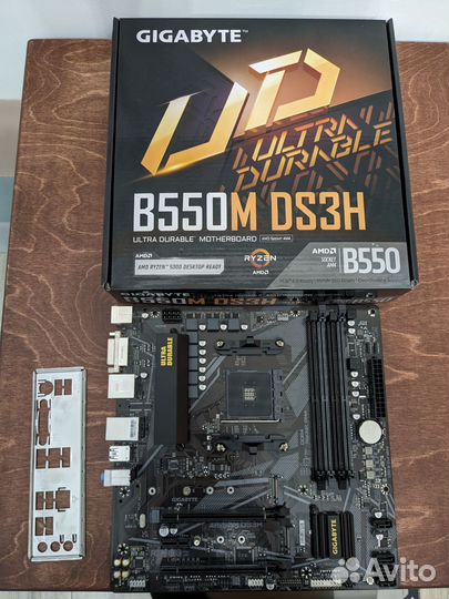 Материнская плата Gigabyte b550m DS3H