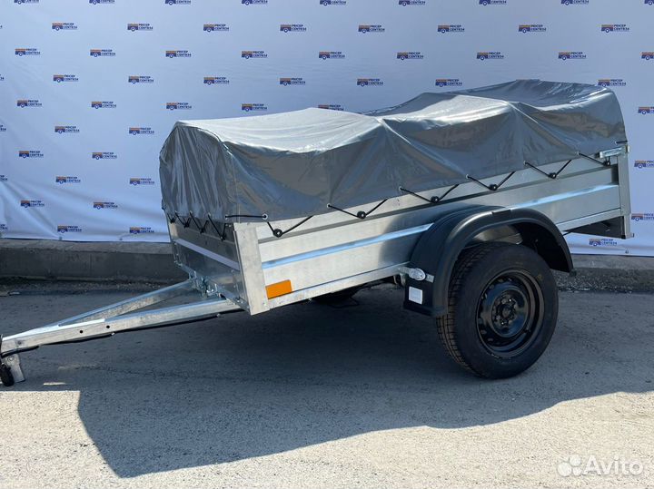 Прицеп Легковой 2,0 х 1,3 Борт 30см Самосвал цинк