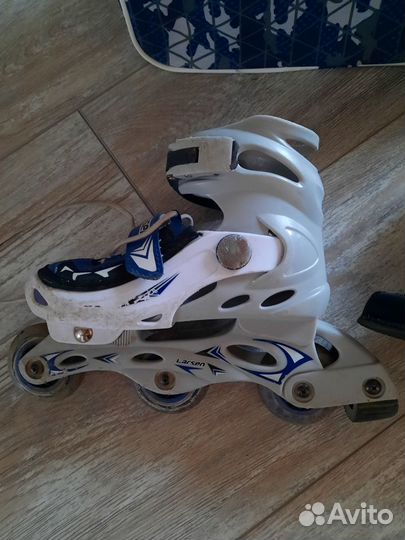 Роликовые коньки раздвижные 31-34