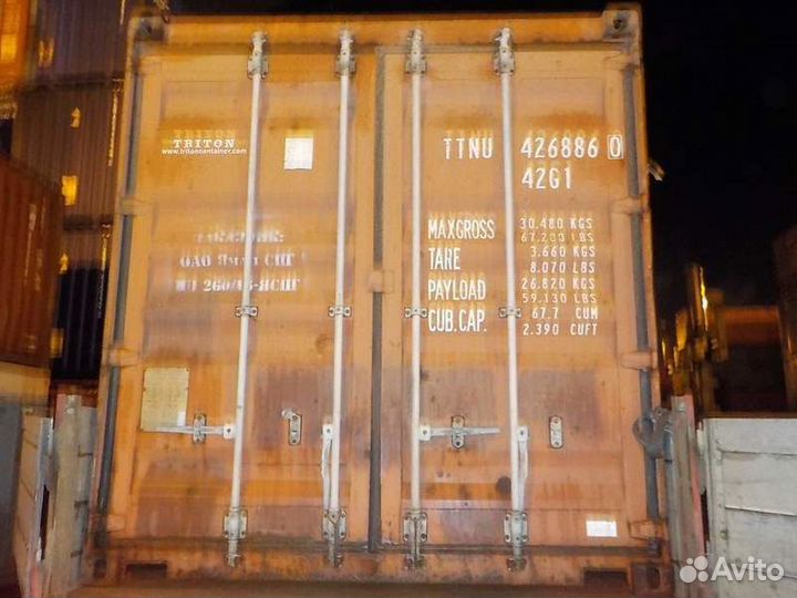 Контейнер 40 футов Ttnu4268860