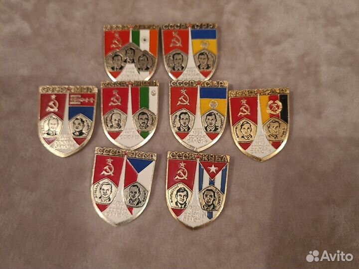 Значки интер космос