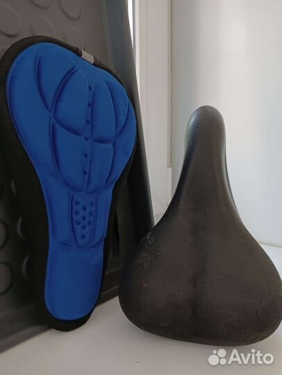 Гелевый чехол накладка на седло сиденье велосипеда