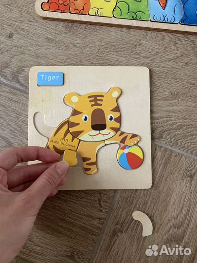 Деревянные развивающие игрушки