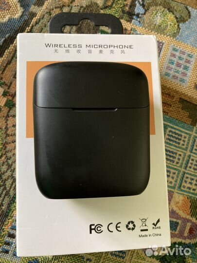 Микрофон петличный для айфон беспроводной TWS TWS1