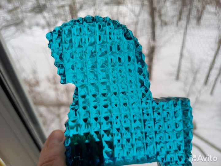 Хрустальная плитка конь. Гусь-Хрустальный