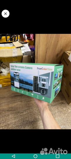 Камера видеонаблюдения 4g на солнечной панели