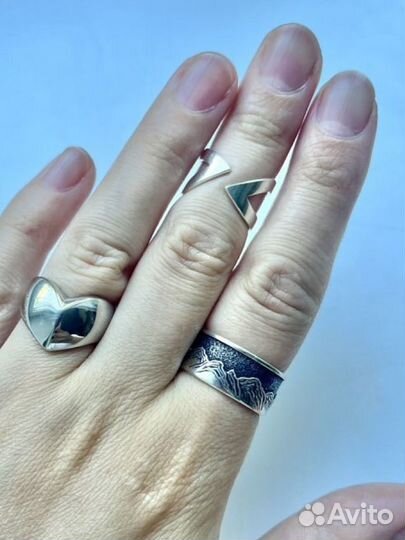 Кольцо серебро 925 jam jewelry