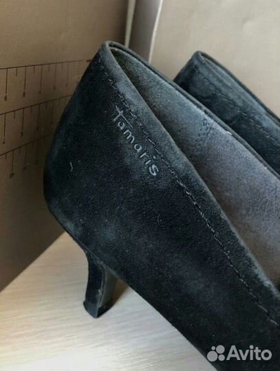 Туфли замшевые
