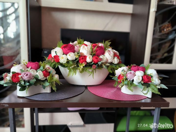 Букет искусств декор