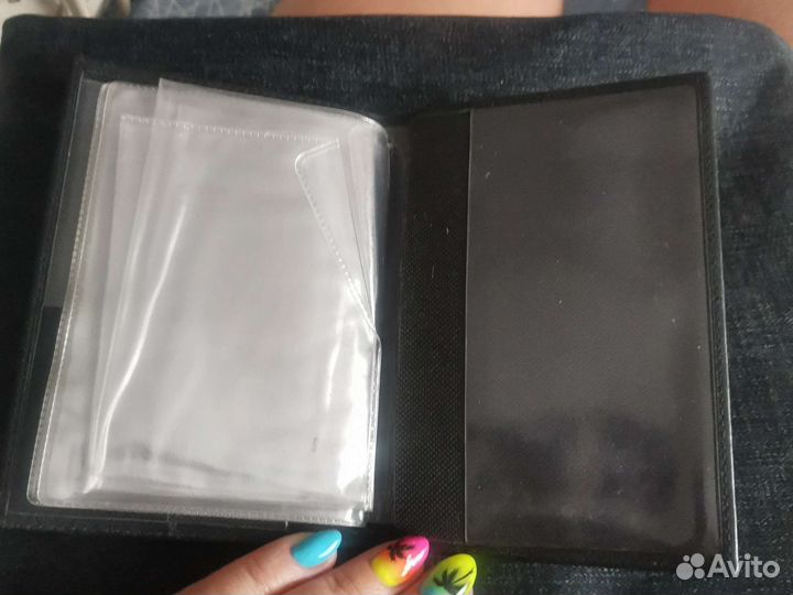 Портмоне мужское кожаное