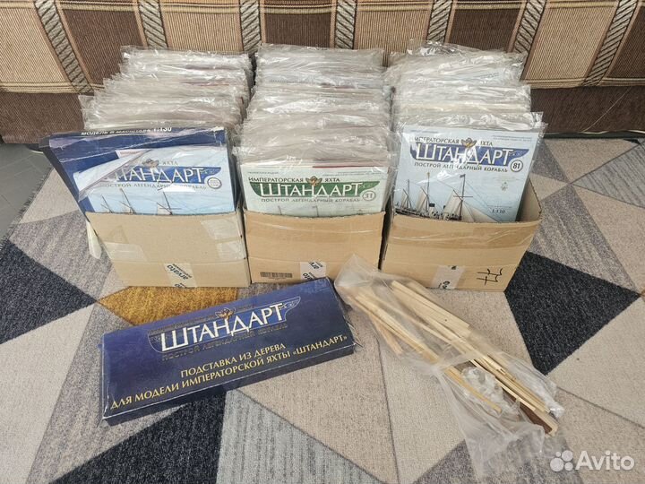 Сборная модель корабля из дерева