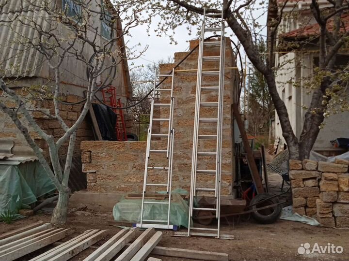 Лестницы строительные и садовые